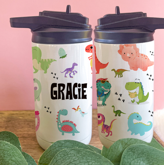 Toddler Tumbler with Dinosaurs