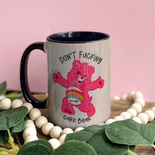 Don't Fucking Care Bear Mug