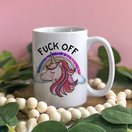 Fuck Off Unicorn Mug