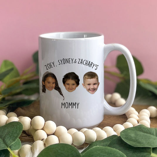Custom and Name Photo Mug (1-3 Images)