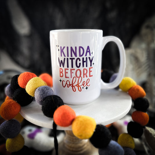 Kinda Witchy Before Coffee Mug