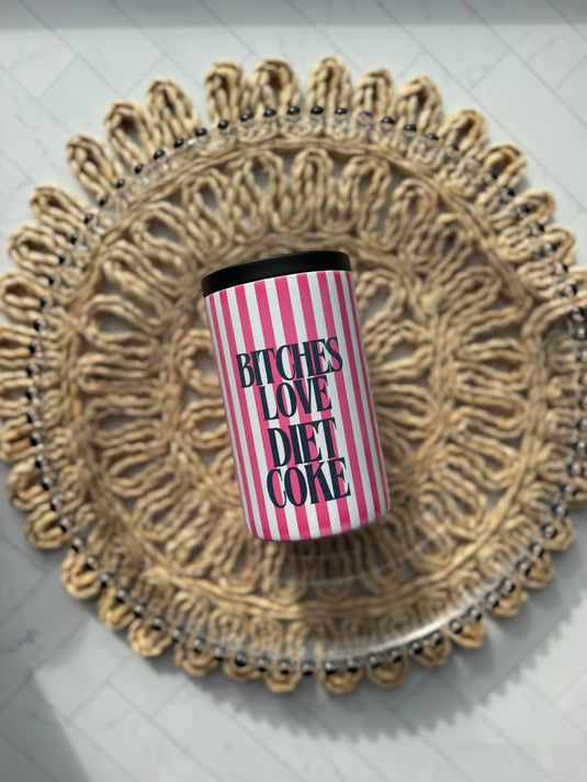 12oz Beer/Soda Can Koozie Bitches Love Diet Coke