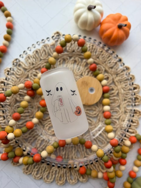 GHOST DIET COKE GLASS CAN