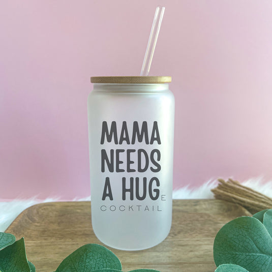 Mama Glass Can Cup, Mama Needs Can Glass