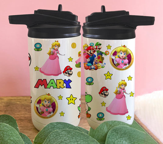 Toddler Tumbler with Peaches and Mario