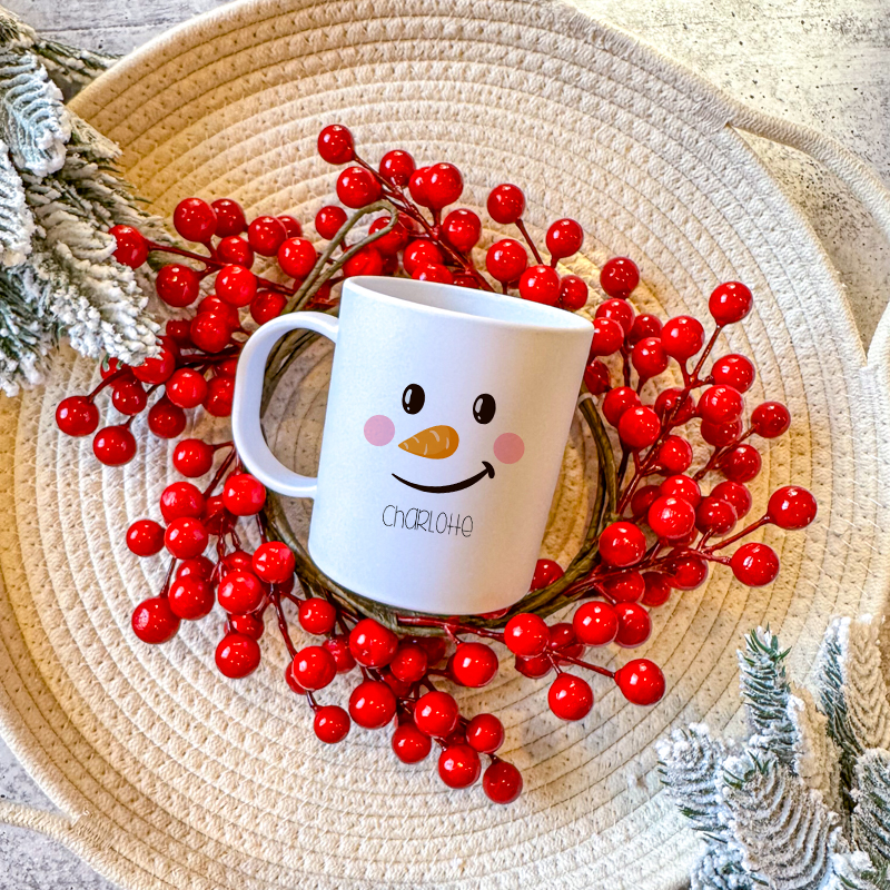 Winter Christmas Kids Mug Cups 4 Cuties